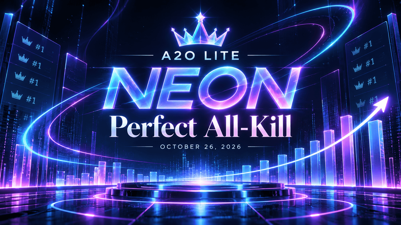 Original BiasList graphic for A2O Lite Neon Achievement