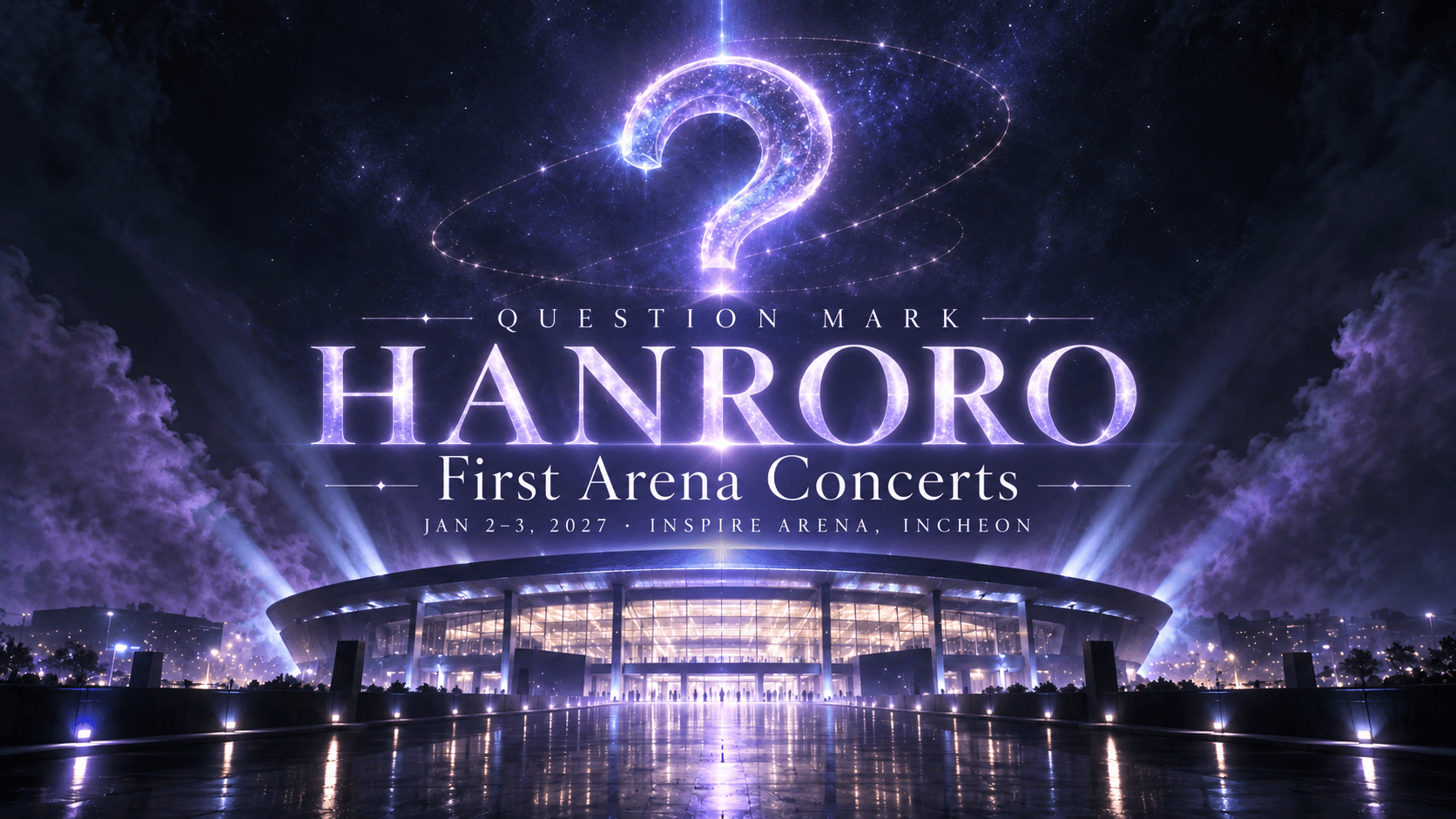 Original BiasList graphic for Hanroro Arena Concerts